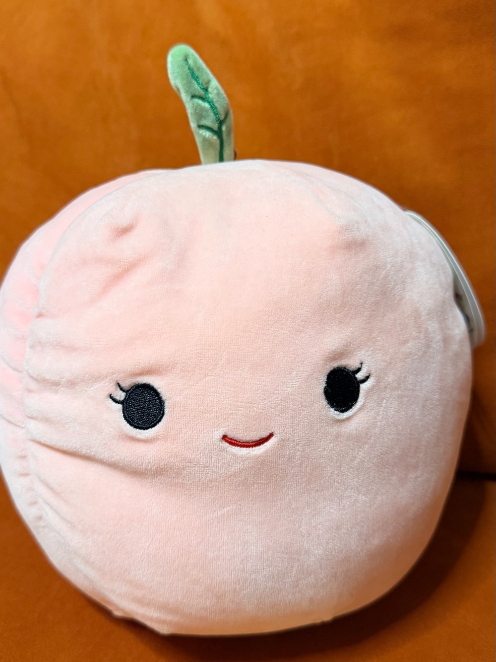 Phyllis, Squishmallow Plush Peach Character Kids Pillow - Peach